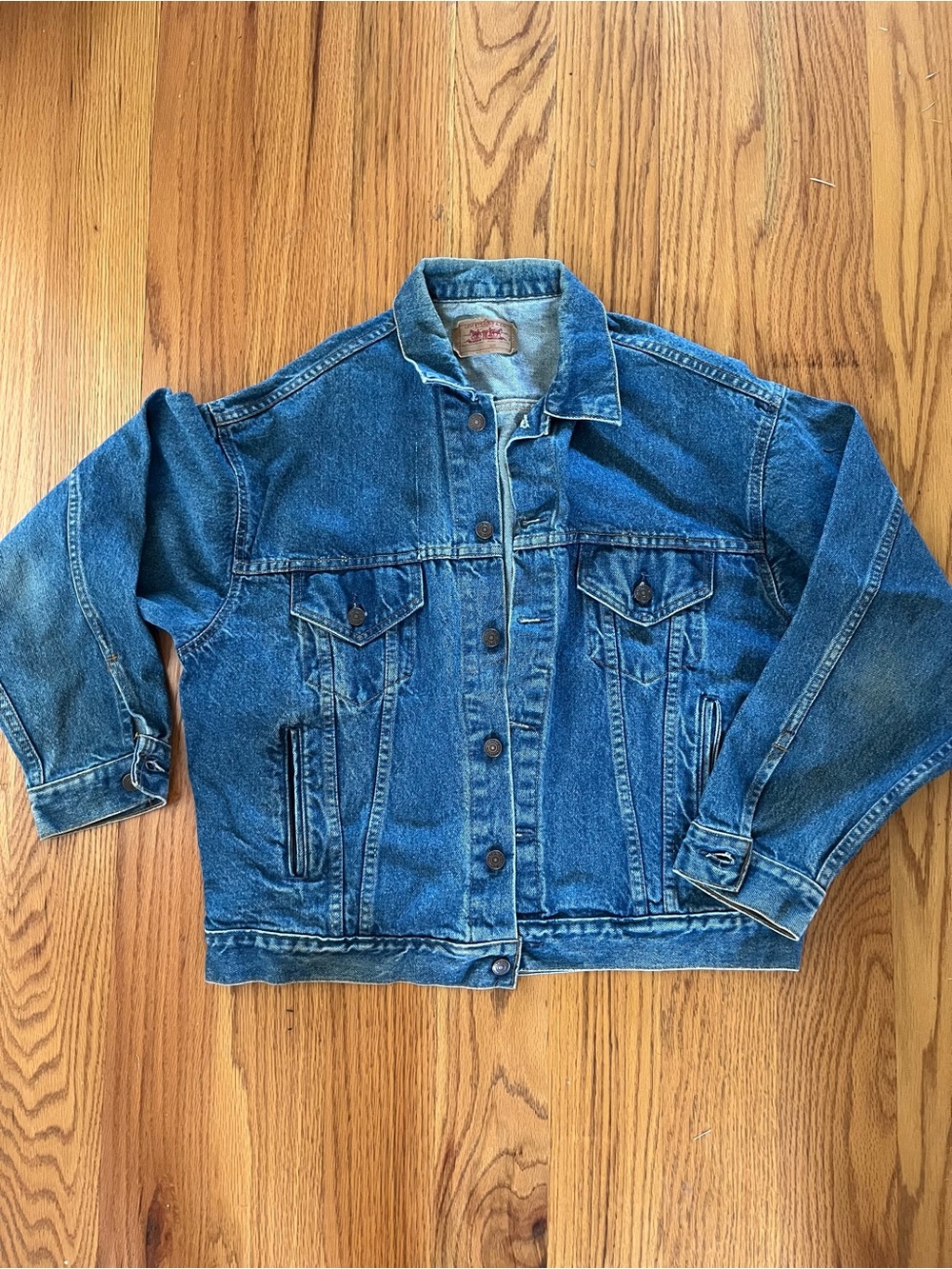 Levi's Classic Blue Denim Trucker Jacket